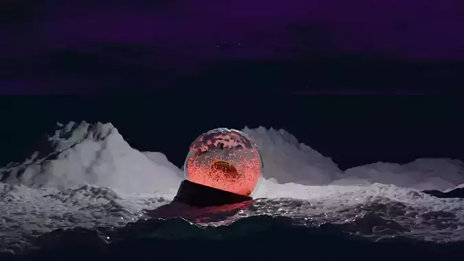 Snow globe 3D model