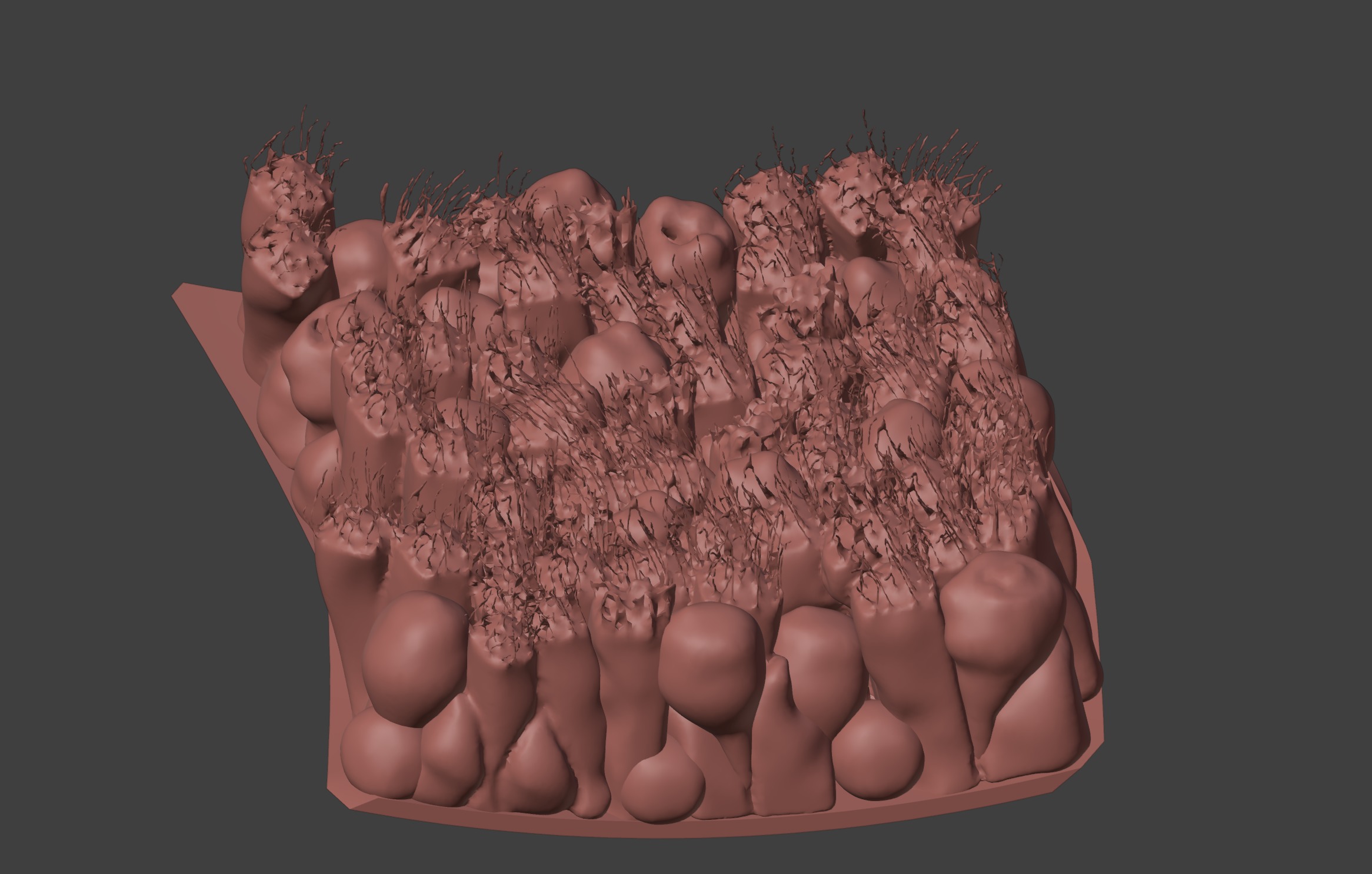 3D Model of the Epithelium of the Trachea 3D print model_2