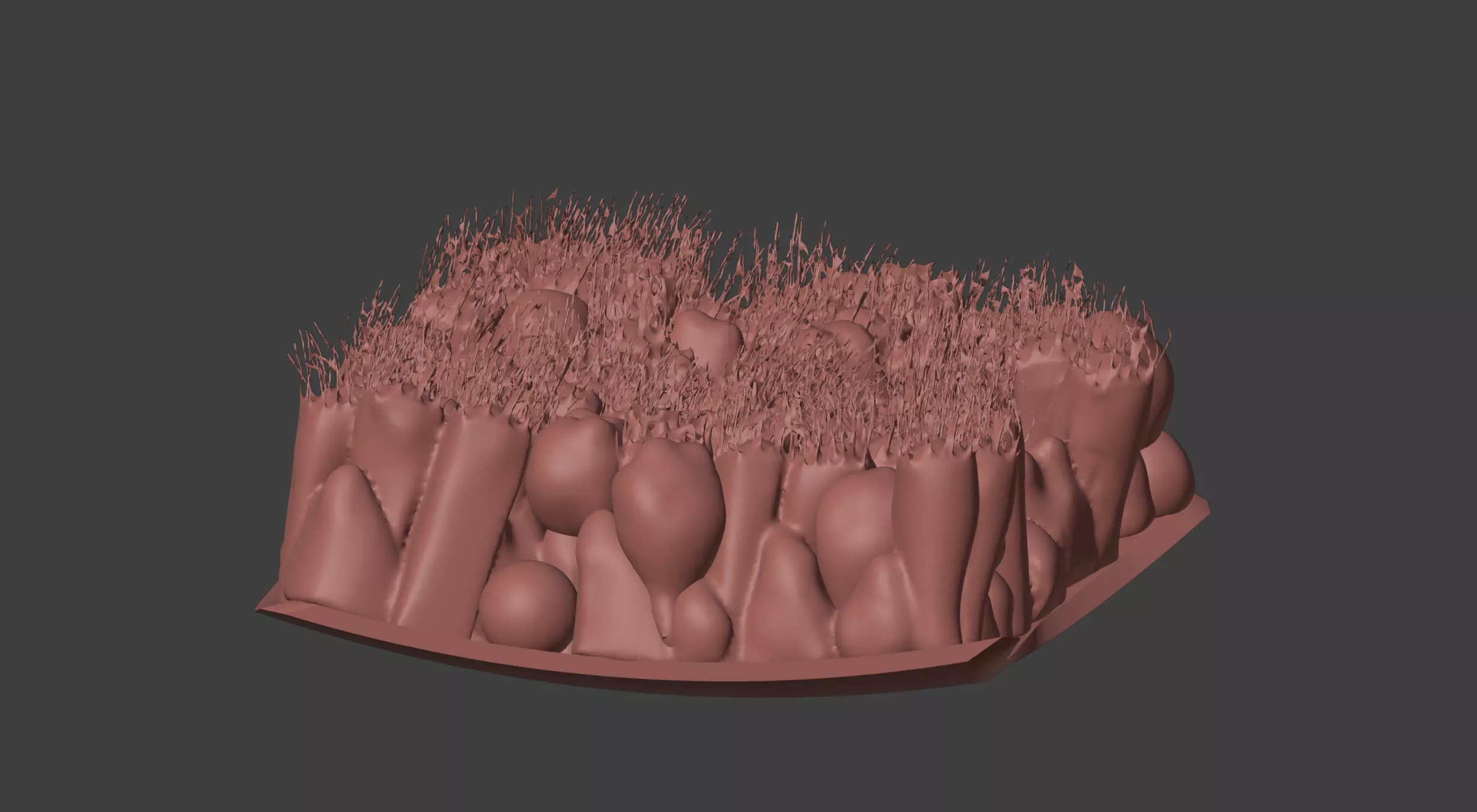 3D Model of the Epithelium of the Trachea 3D print model_0