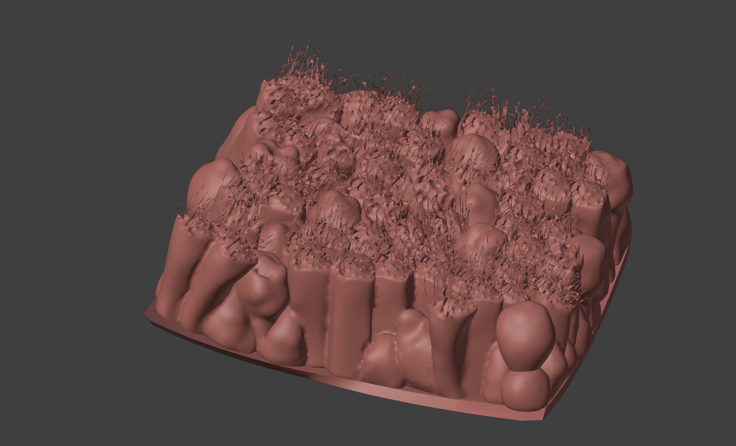 3D Model of the Epithelium of the Trachea 3D print model_1