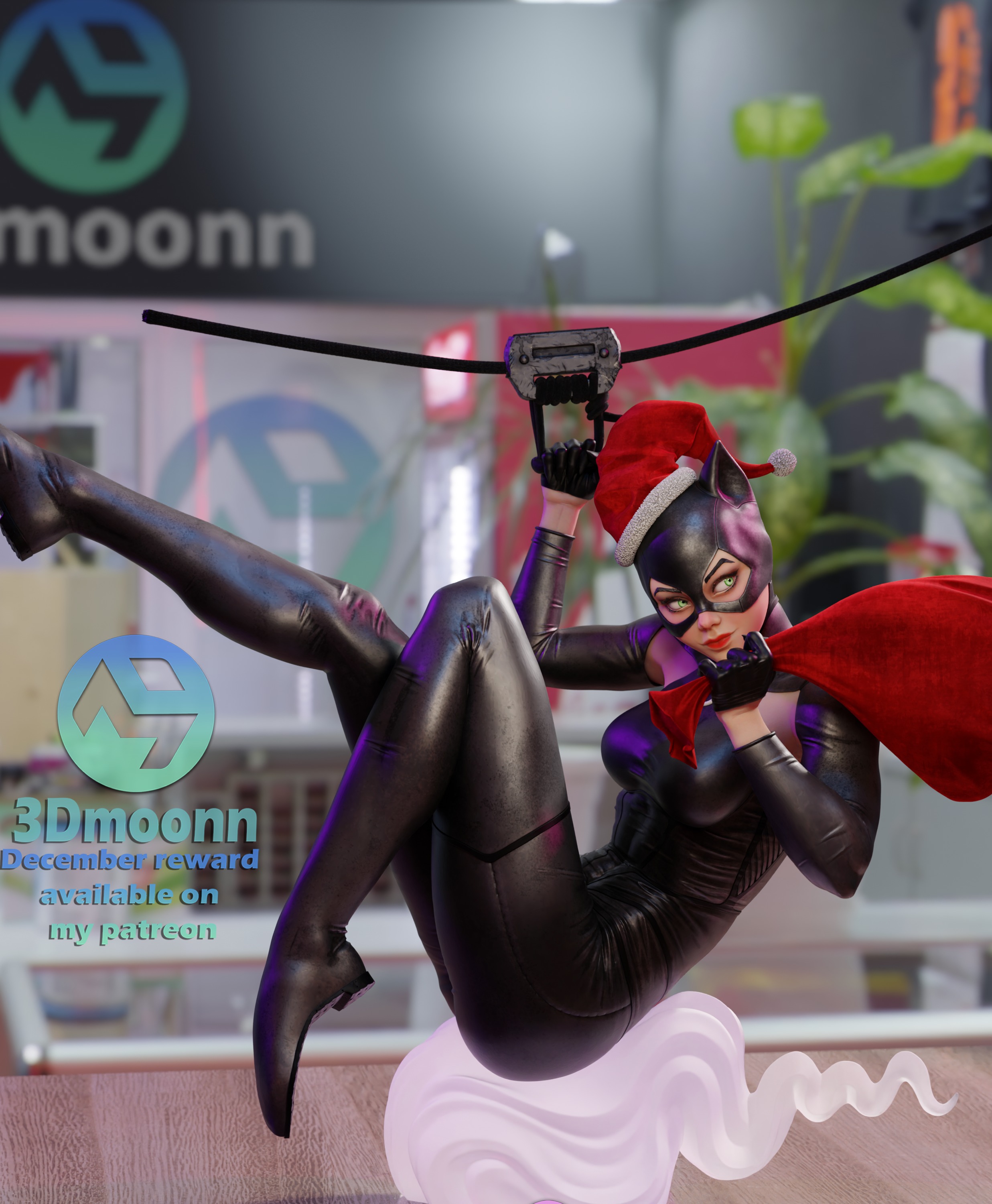 CatWoman - DC 3D print model_10