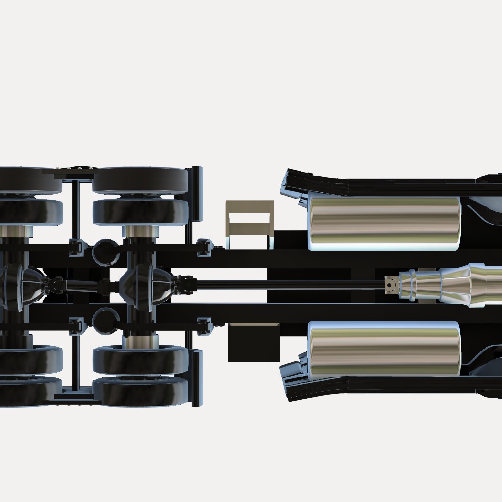 Cascadia Freightliner 3D print model_9