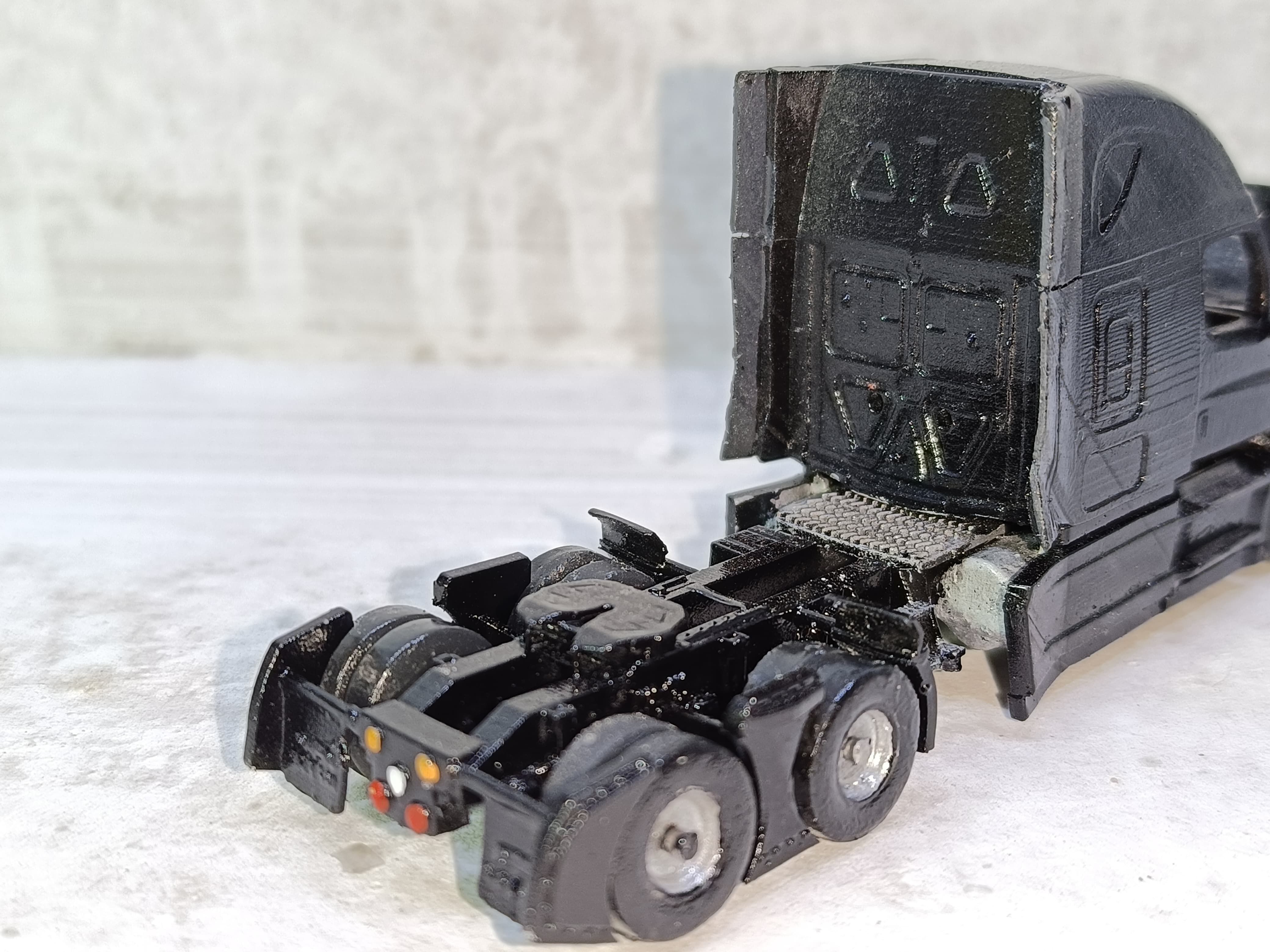 Cascadia Freightliner 3D print model_17