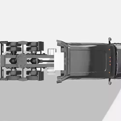 Cascadia Freightliner 3D print model