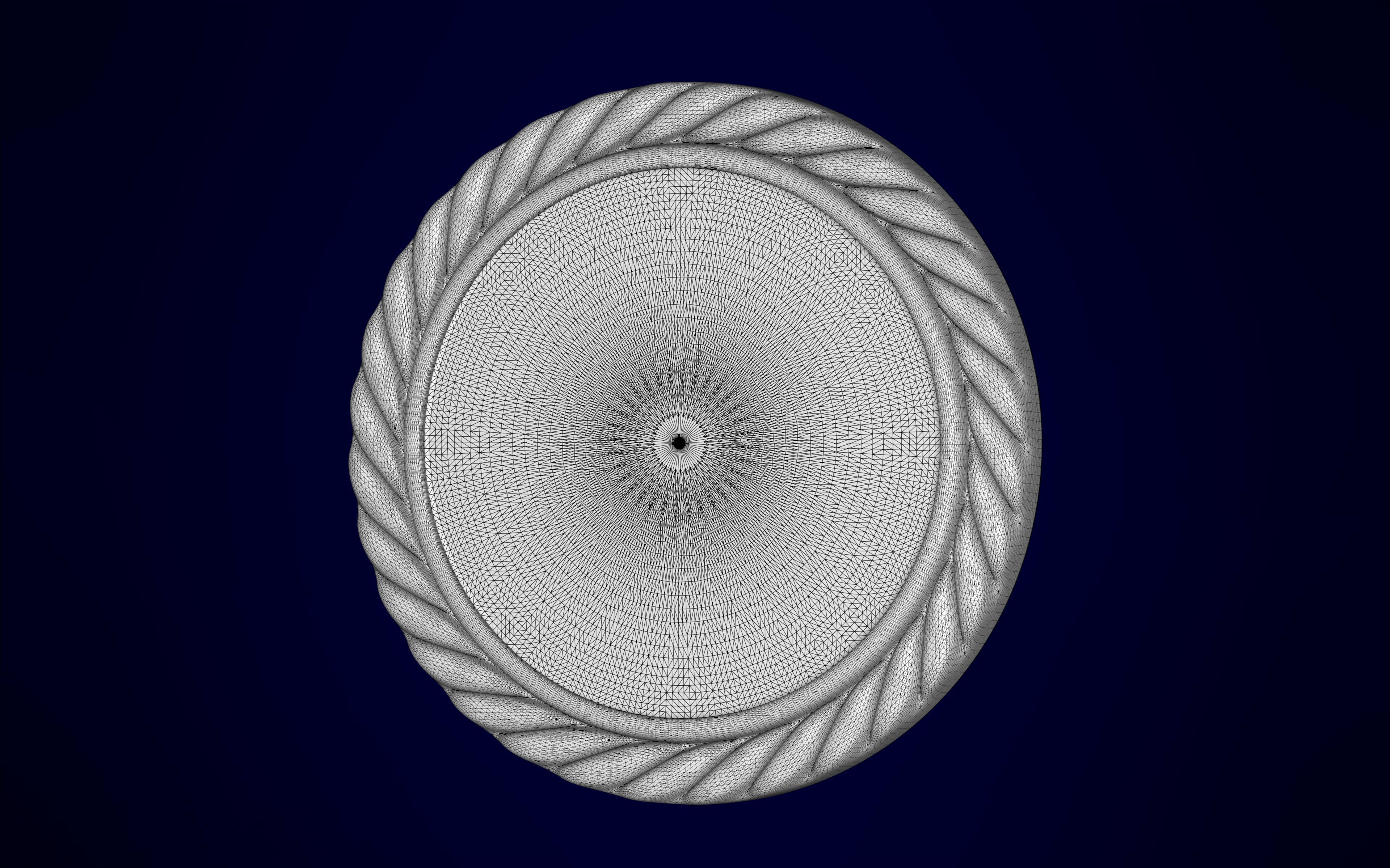 Canis Bellatoris Pendant 3D print model_9
