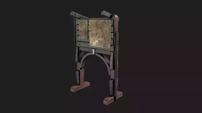 Realistic Map Stand