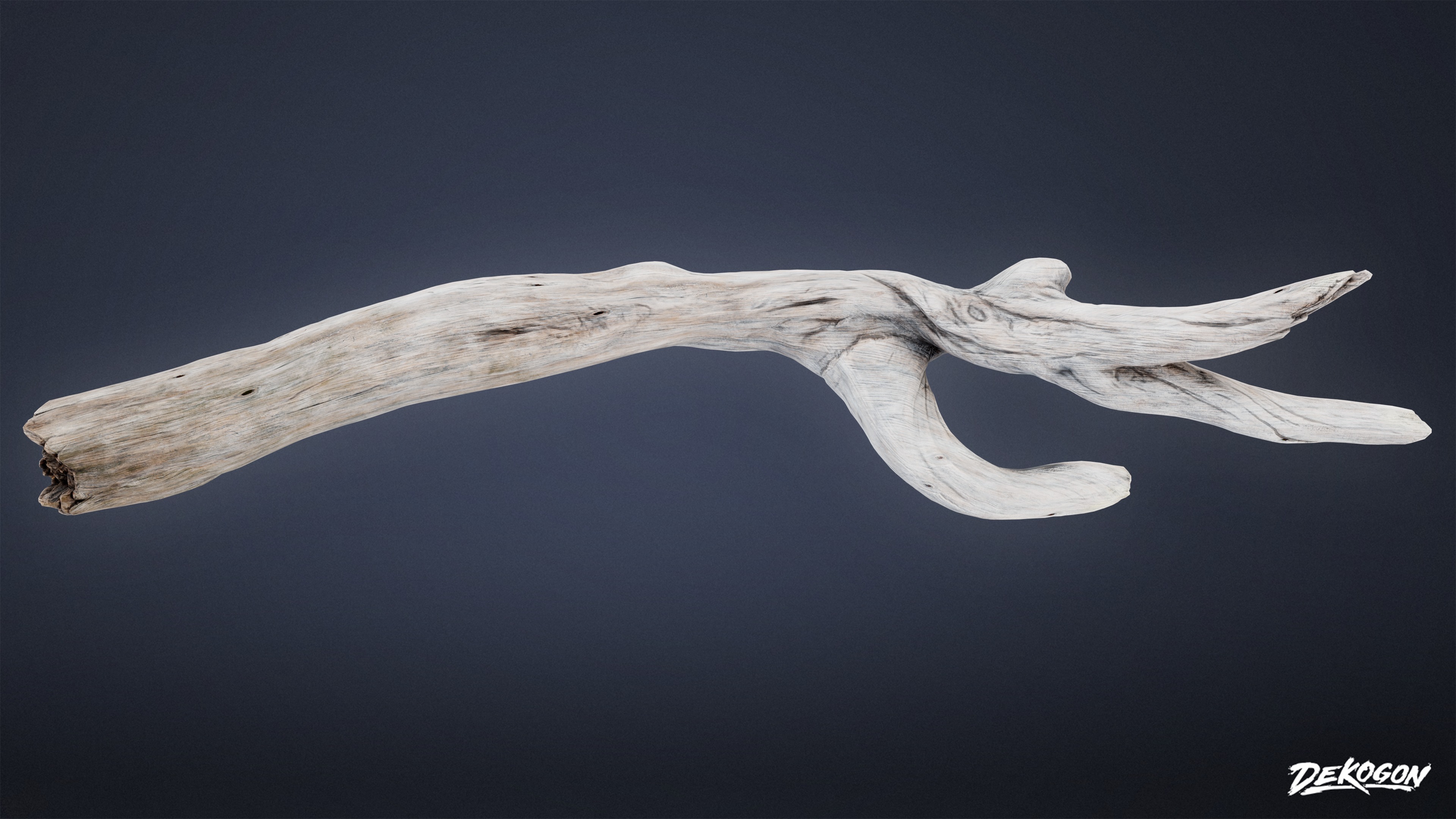 FOLIAGE - Driftwood 123 - LOW POLY AND NANITE Low-poly 3D model_3