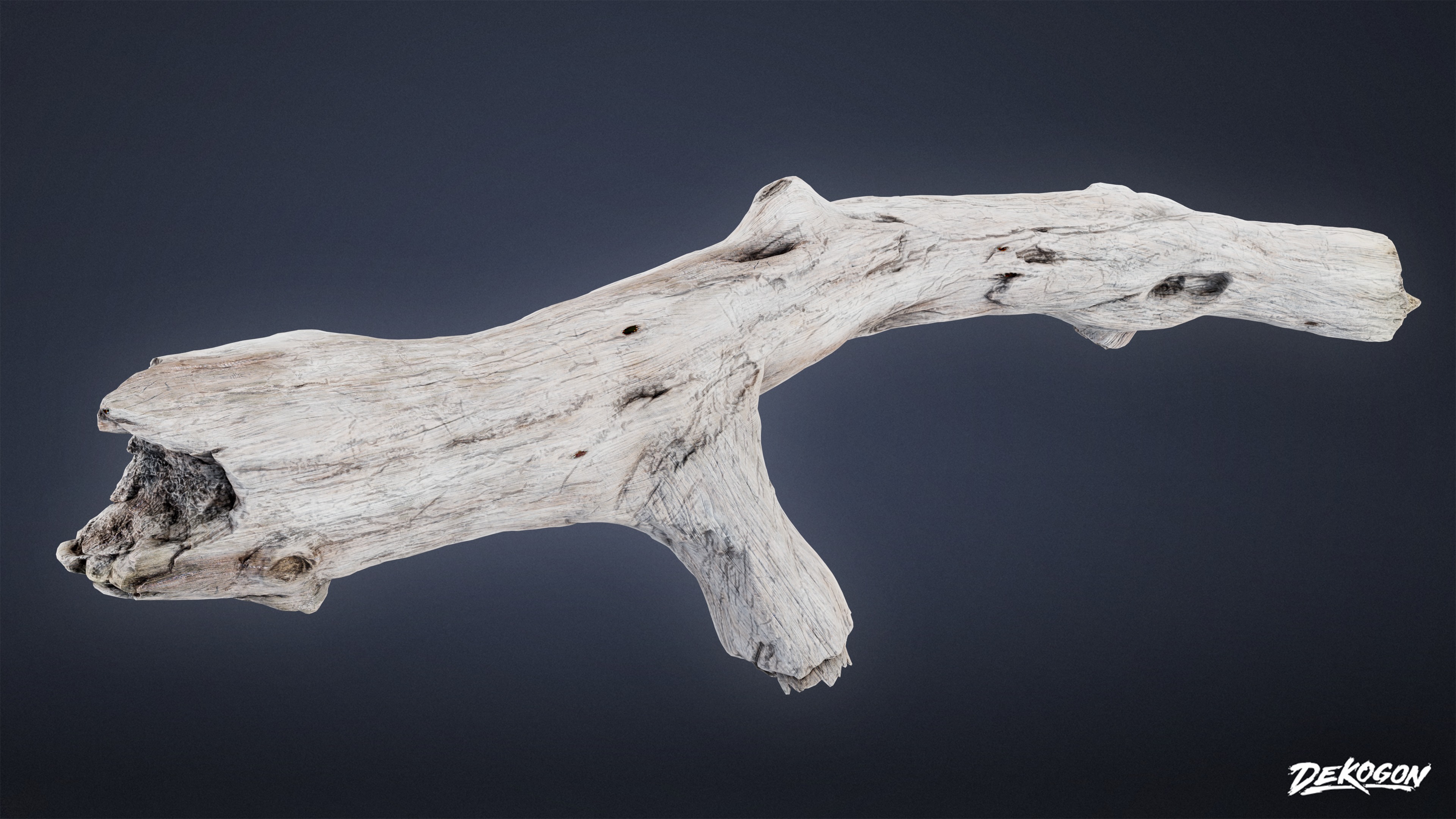 FOLIAGE - Driftwood 123 - LOW POLY AND NANITE Low-poly 3D model_1