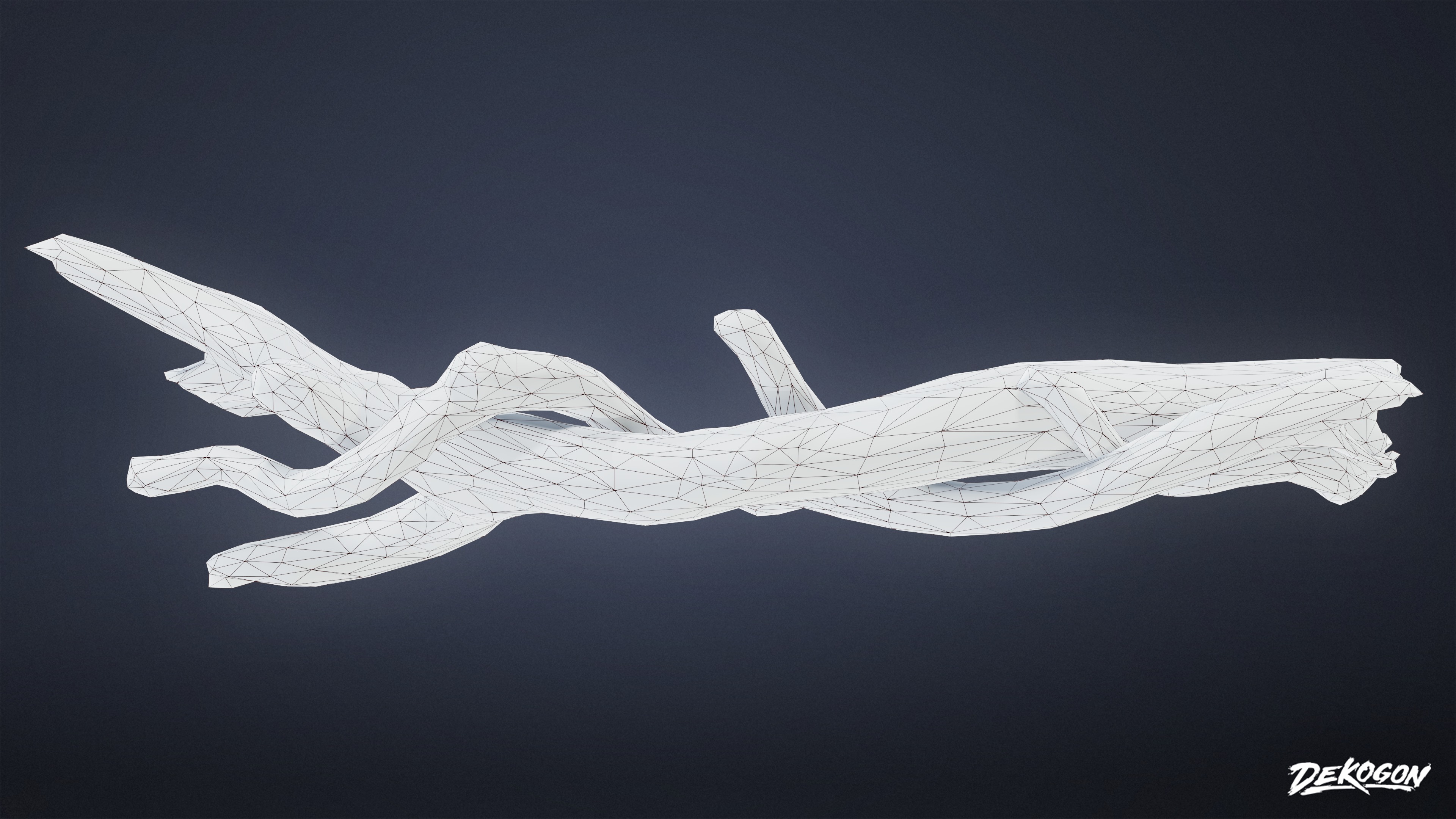 FOLIAGE - Driftwood 123 - LOW POLY AND NANITE Low-poly 3D model_8