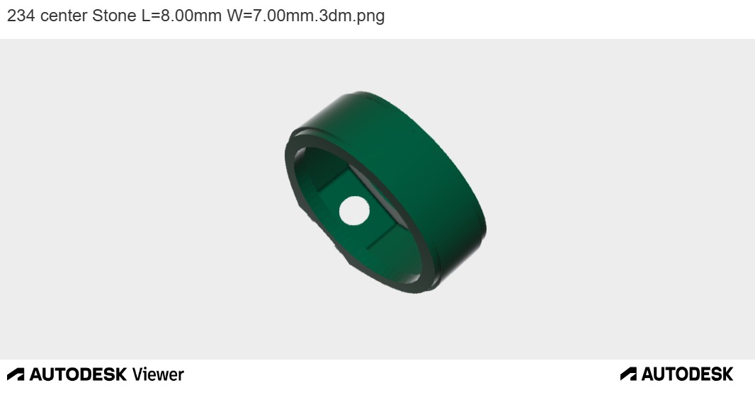 SLEEK FRAME RING 3D print model_7