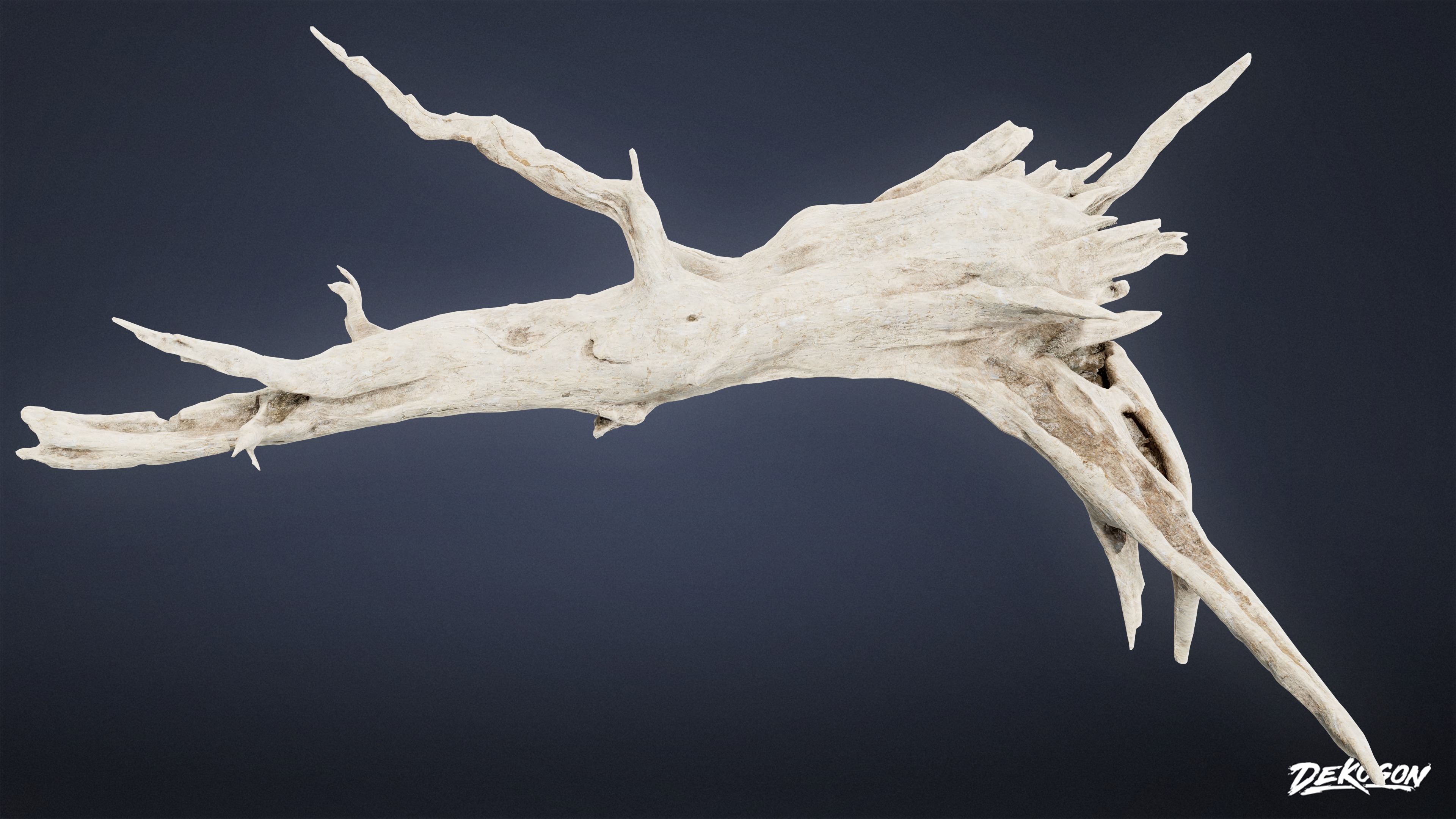 FOLIAGE - Driftwood 456 - LOW POLY Low-poly 3D model_1