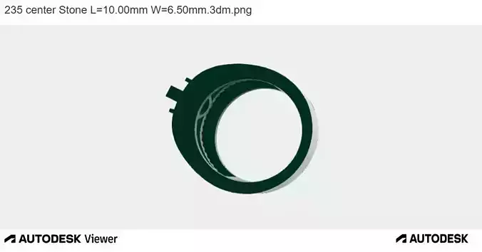 ELEGANT CENTER OVAL STONE RING