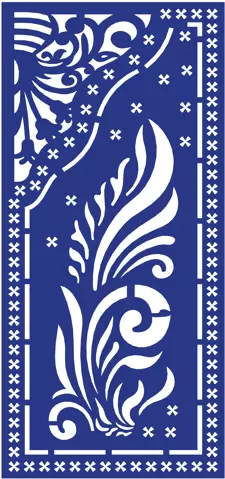 Door Decorative Plasma CNC 3D model