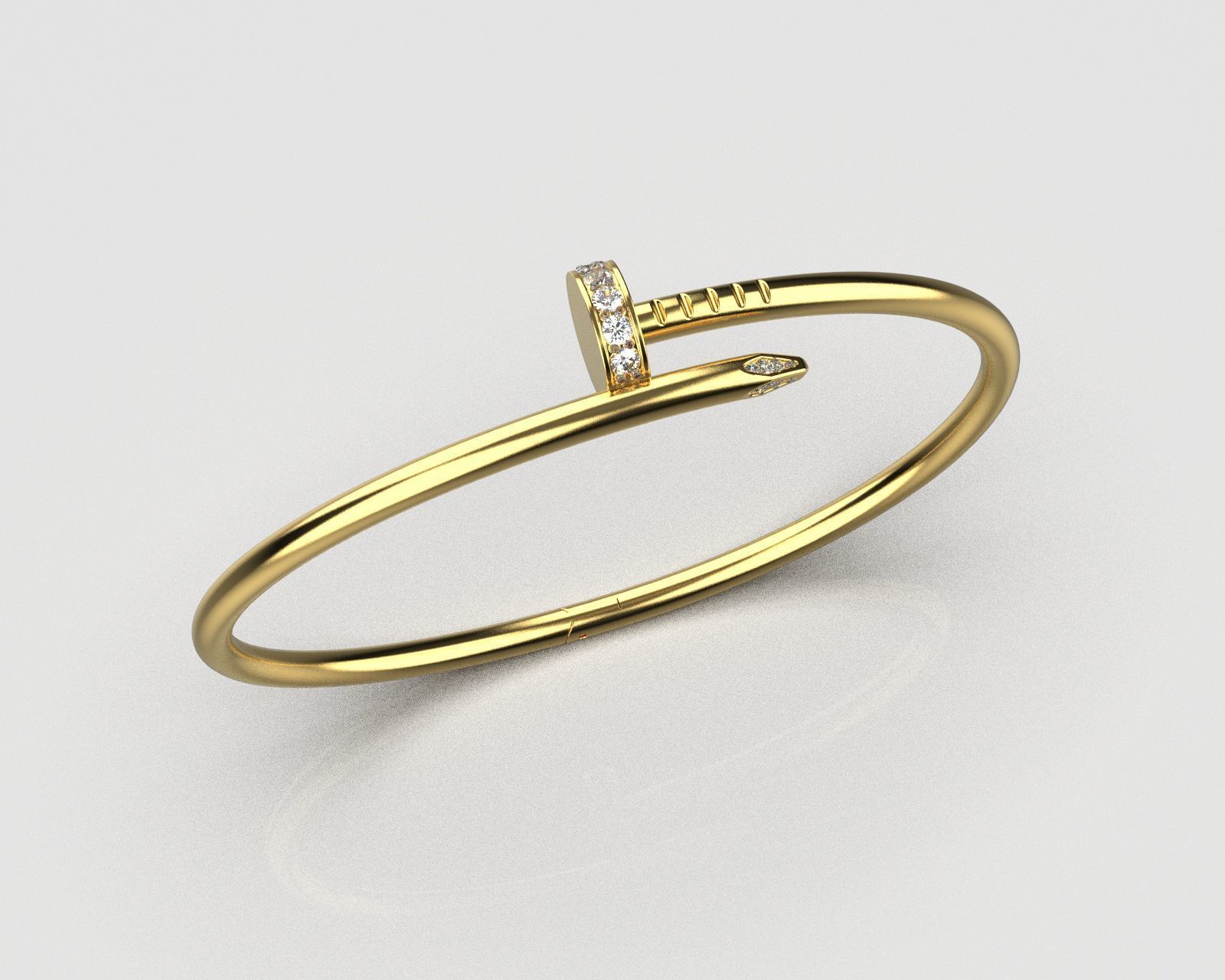 Bracelet 18 size 3D print model_2