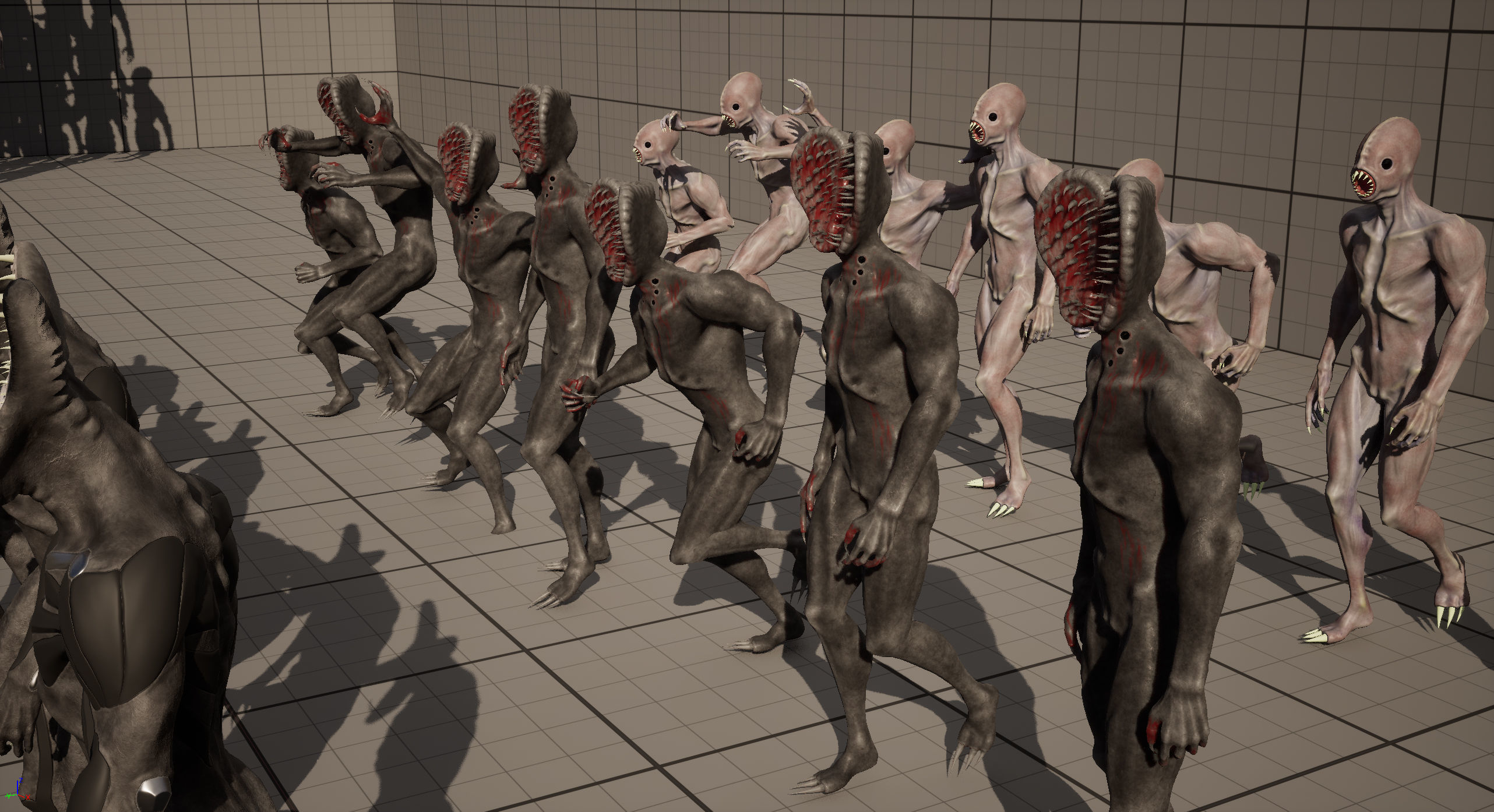 CREATURE MEGA-PACK Low-poly 3D model_1