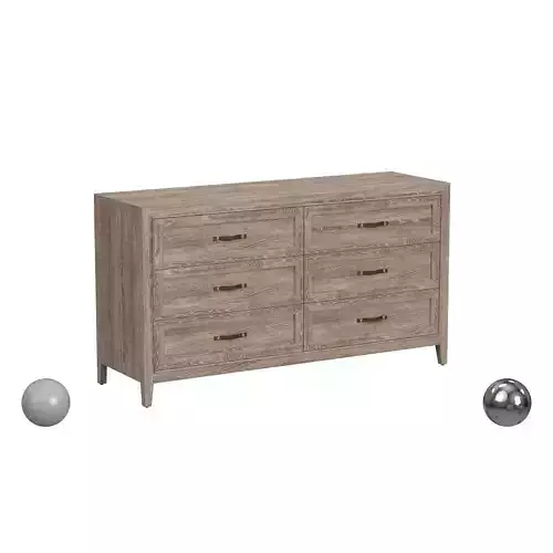 Six Drawer Dresser - Bassett