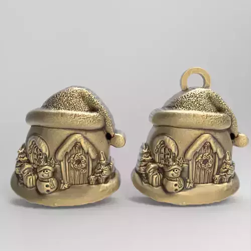 christmas igloo house decor  3D print model
