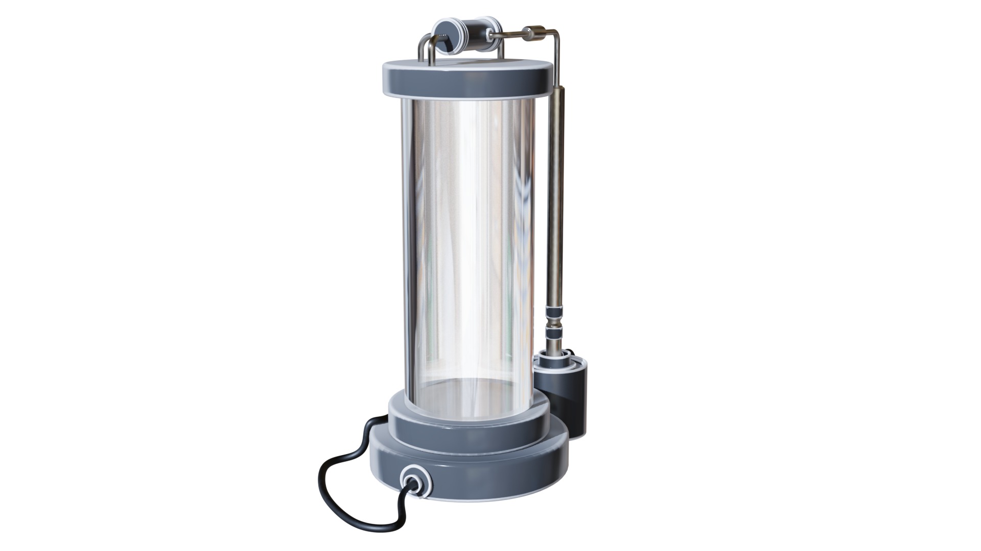 Sci-fi capsula 2 Low-poly 3D model_20