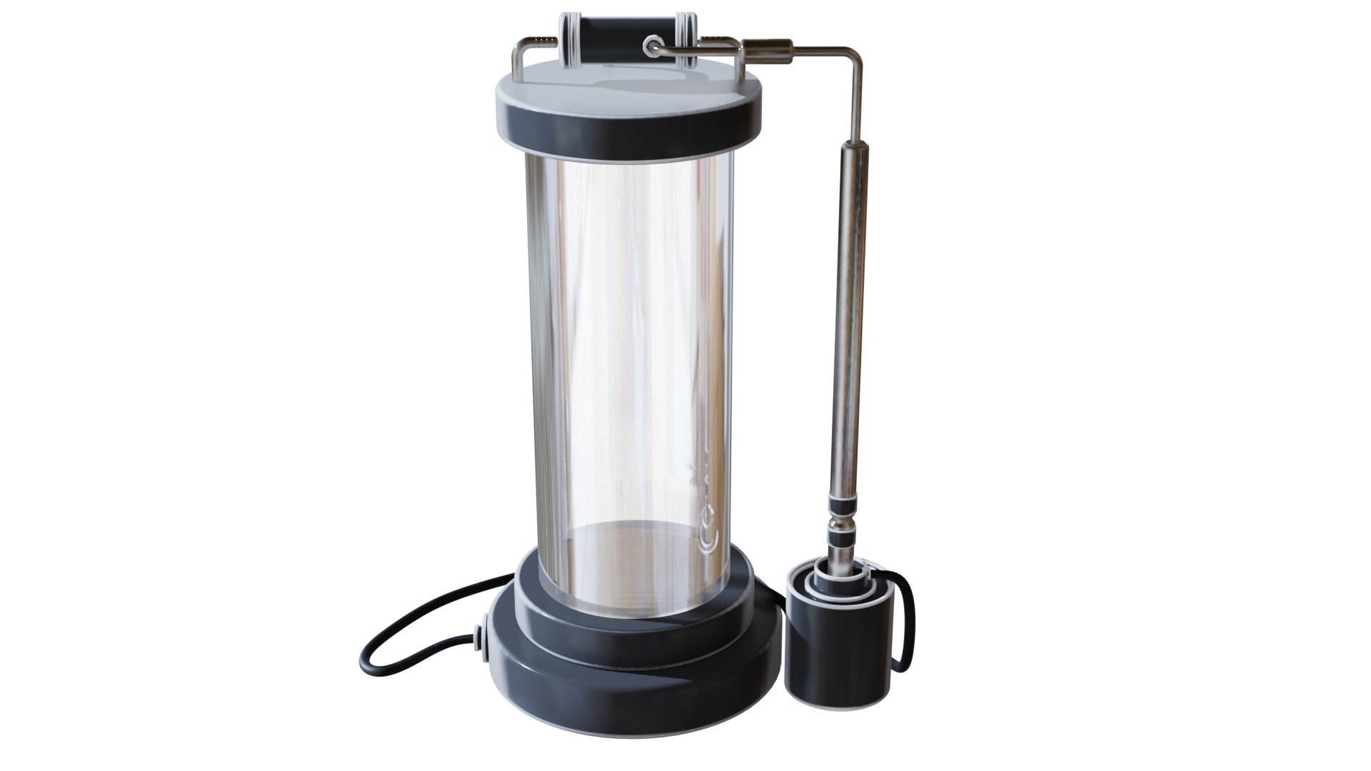 Sci-fi capsula 2 Low-poly 3D model_16