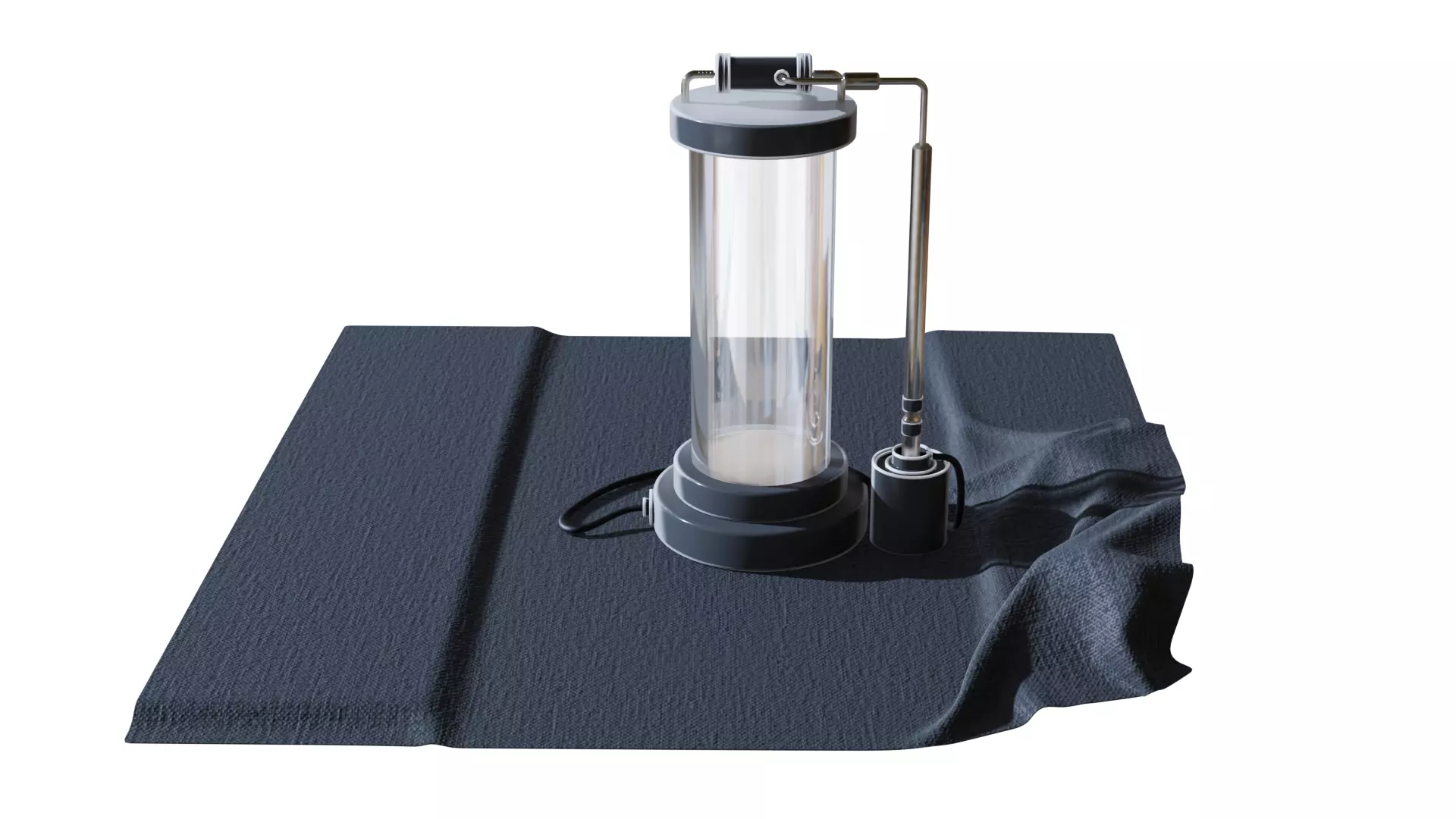 Sci-fi capsula 2 Low-poly 3D model_0