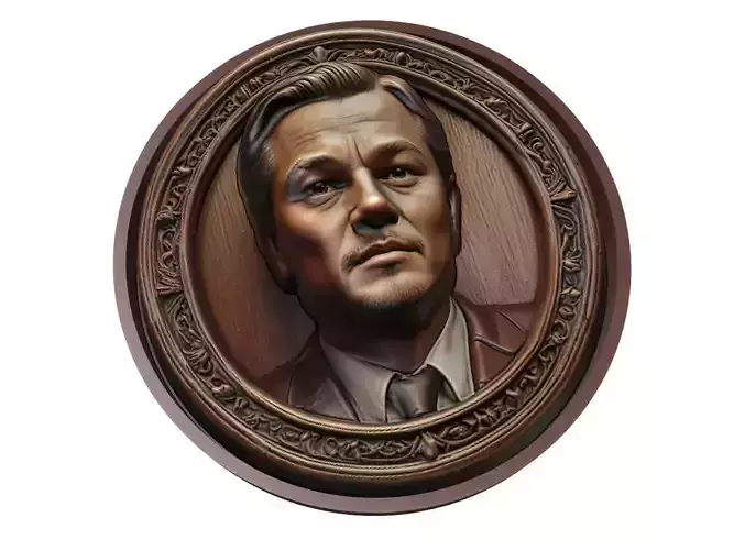 Leonardo DiCaprio Medallion