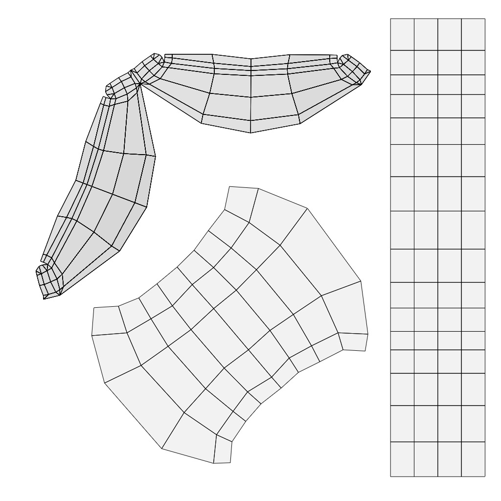 12-piece sushi model asset Low-poly 3D model_35