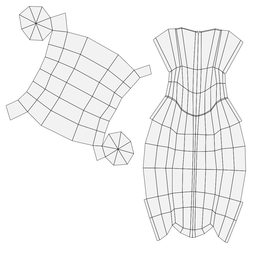 12-piece sushi model asset Low-poly 3D model_36