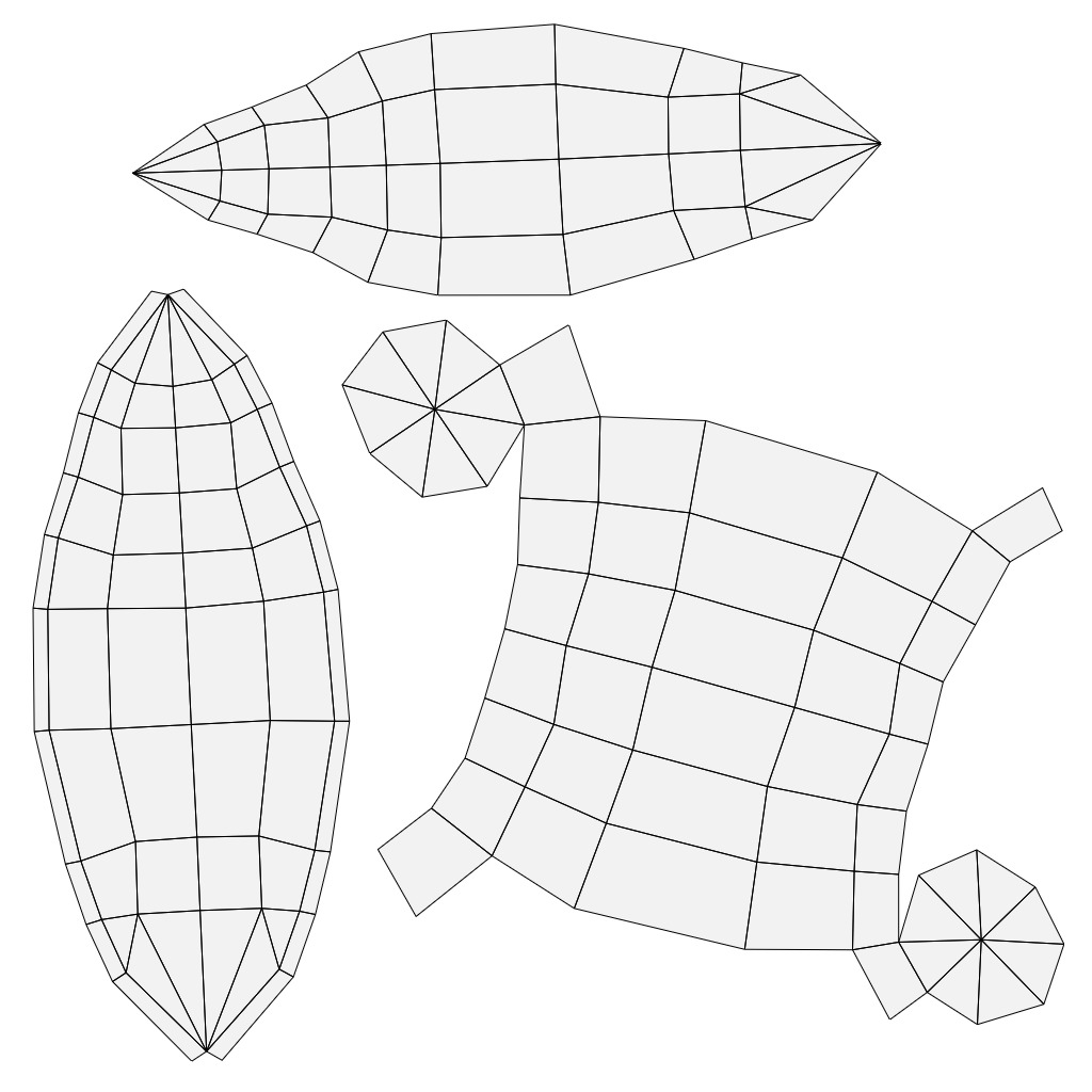 12-piece sushi model asset Low-poly 3D model_34