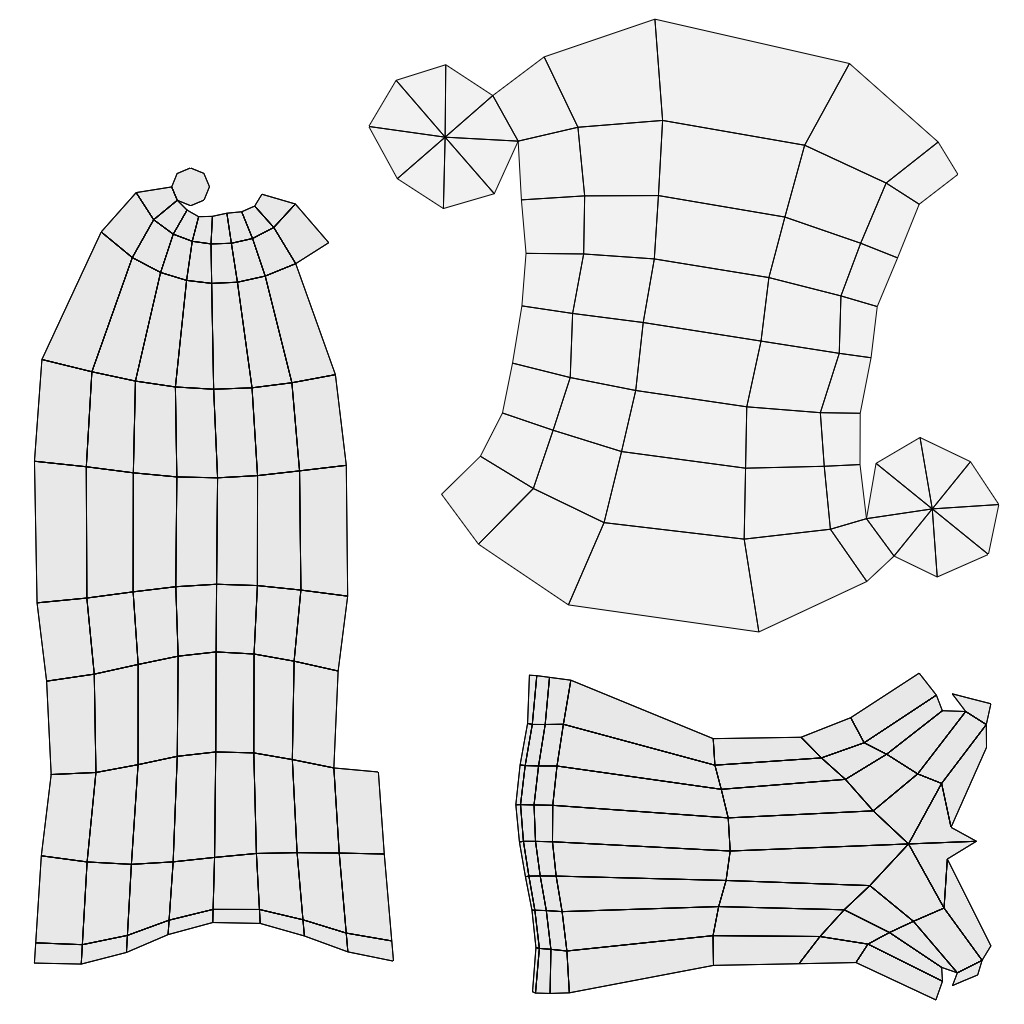 12-piece sushi model asset Low-poly 3D model_33