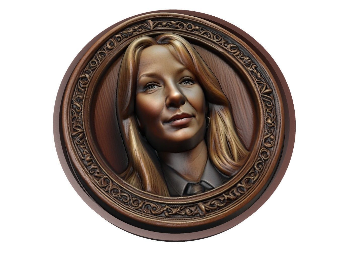 Lisa Kudrow Medallion 3D print model_1