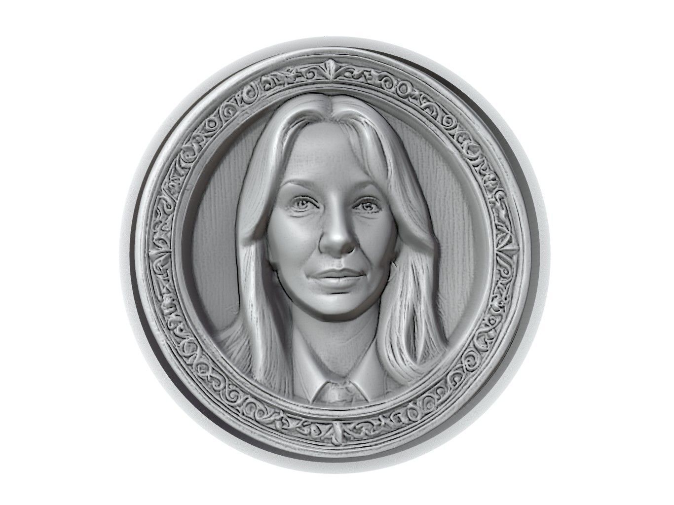 Lisa Kudrow Medallion 3D print model_2