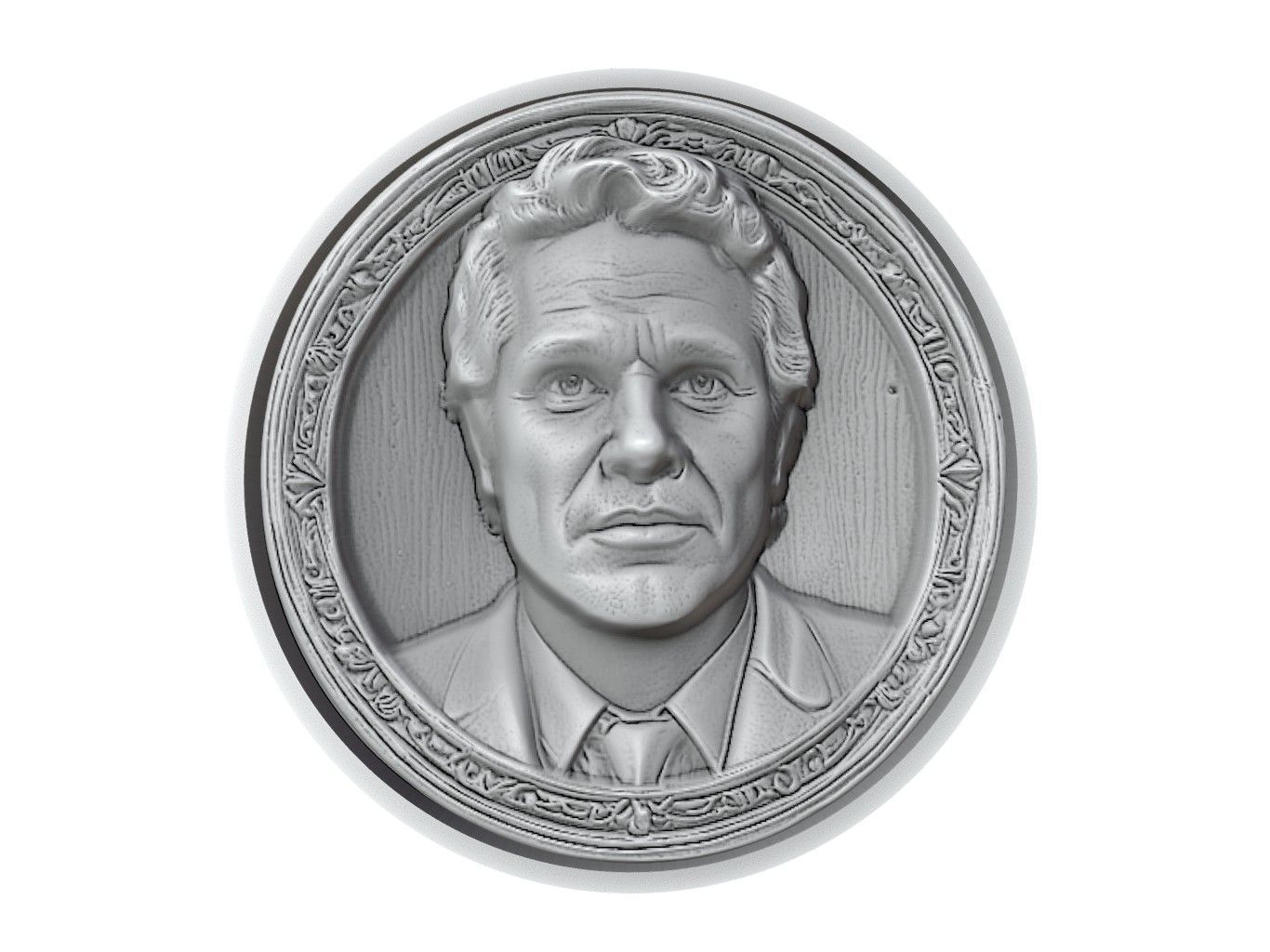 Mark Ruffalo Medallion 3D print model_2