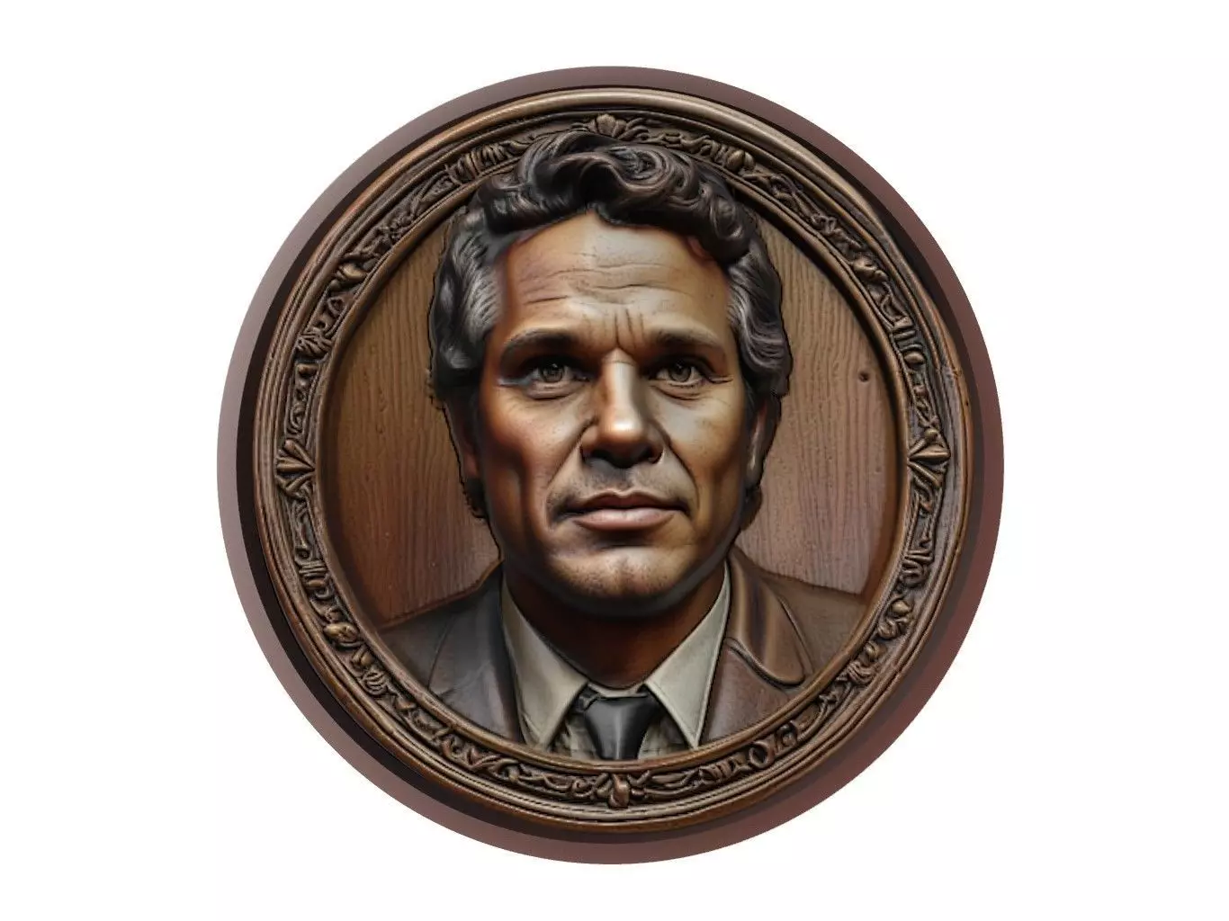 Mark Ruffalo Medallion 3D print model_0