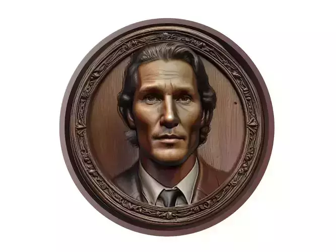 Matthew McConaughey Medallion
