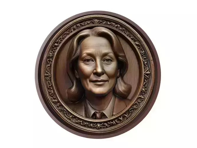 Meryl Streep Medallion