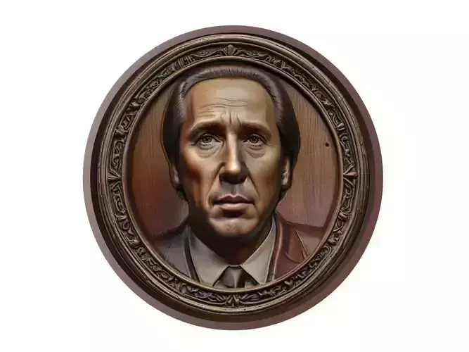 Nicolas Cage Medallion 3D print model
