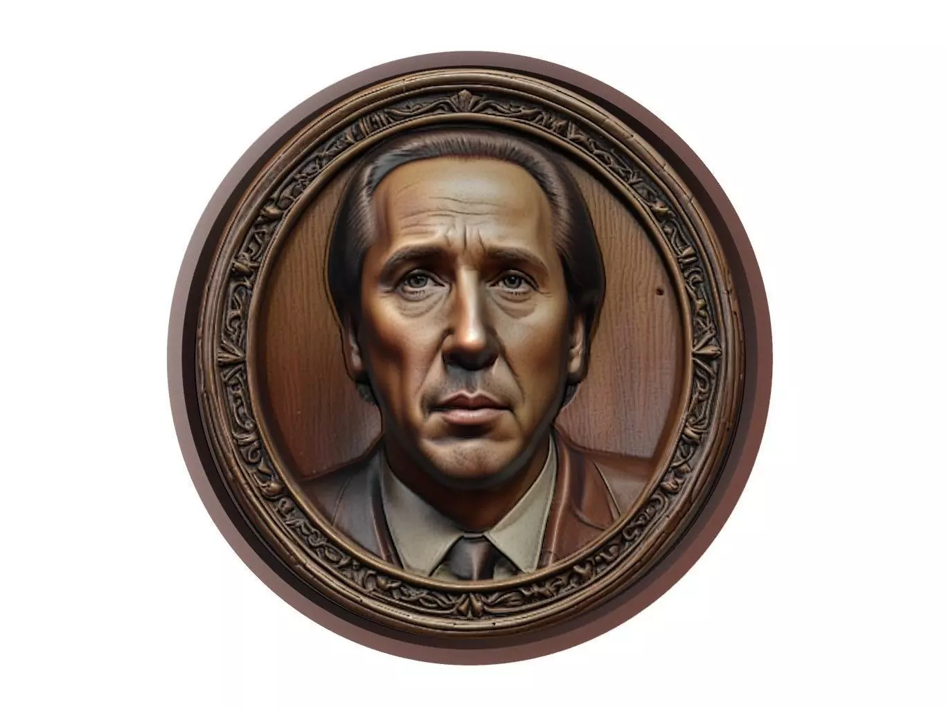 Nicolas Cage Medallion 3D print model