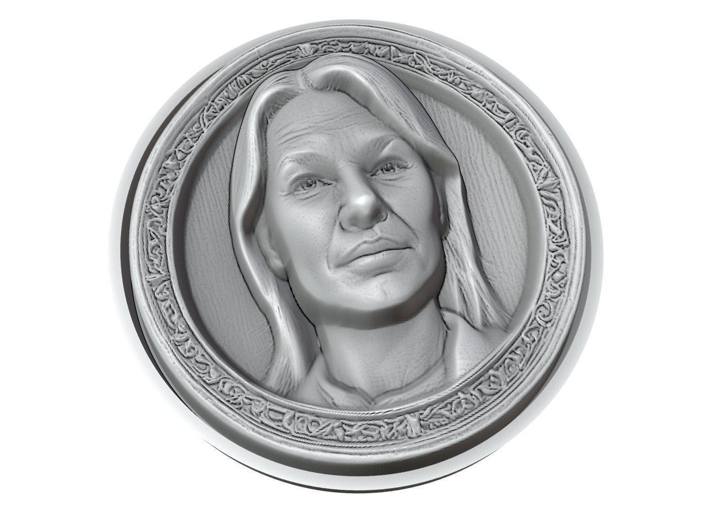 Renee Zellweger 3D print model_3