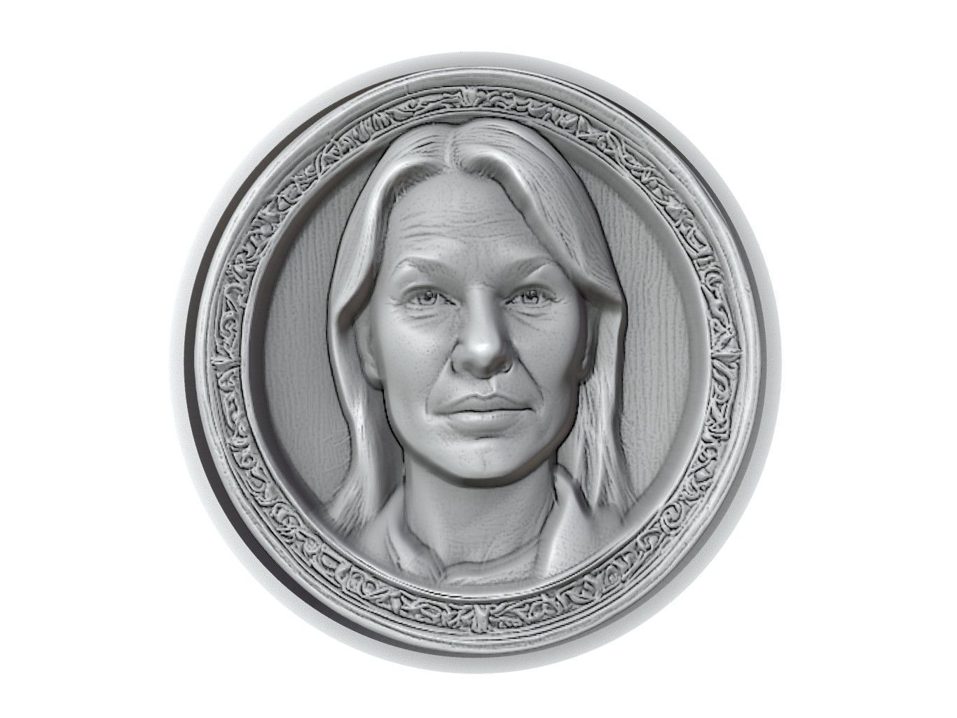 Renee Zellweger 3D print model_2
