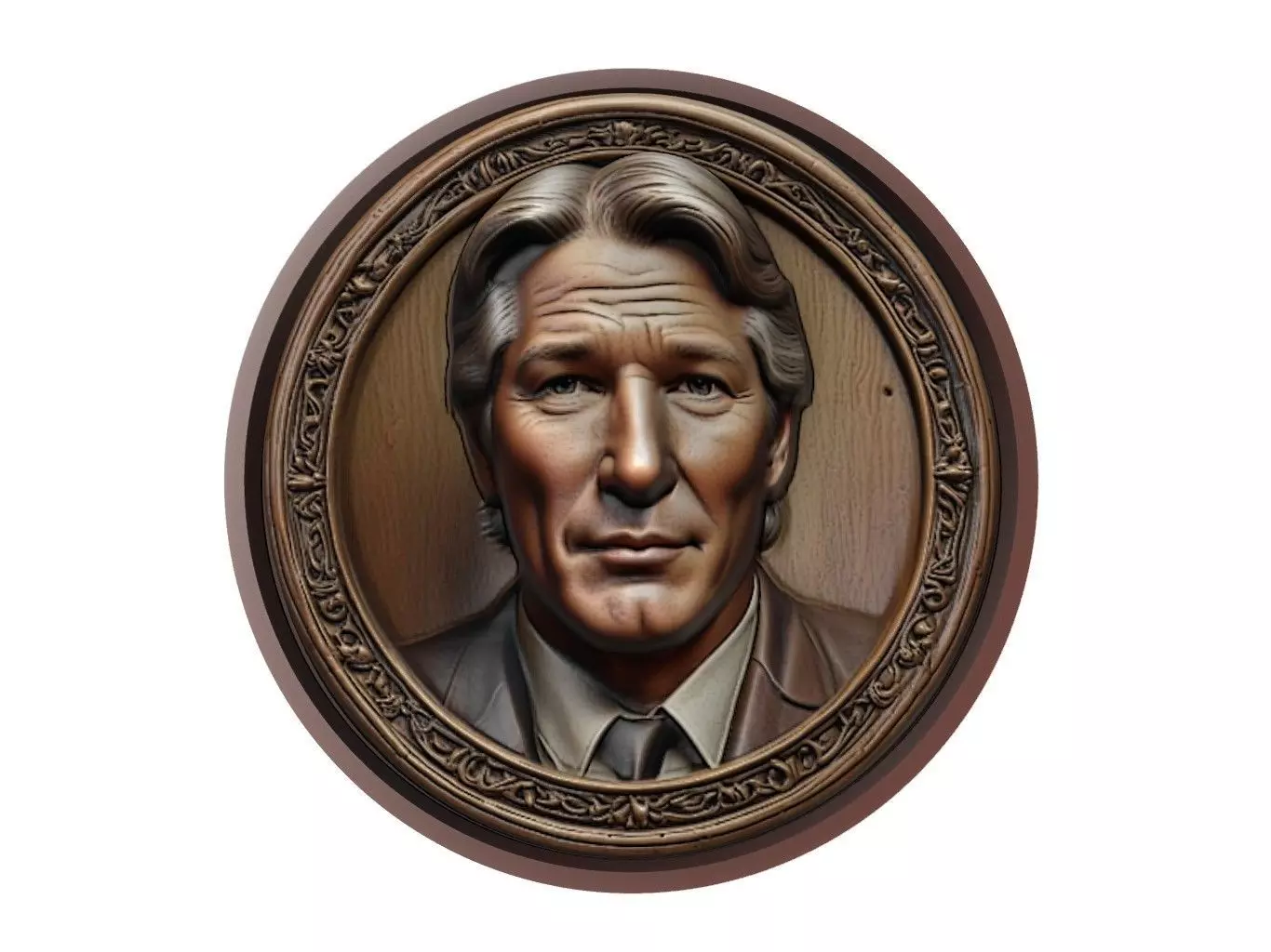 Richard Gere Medallion 3D print model_0
