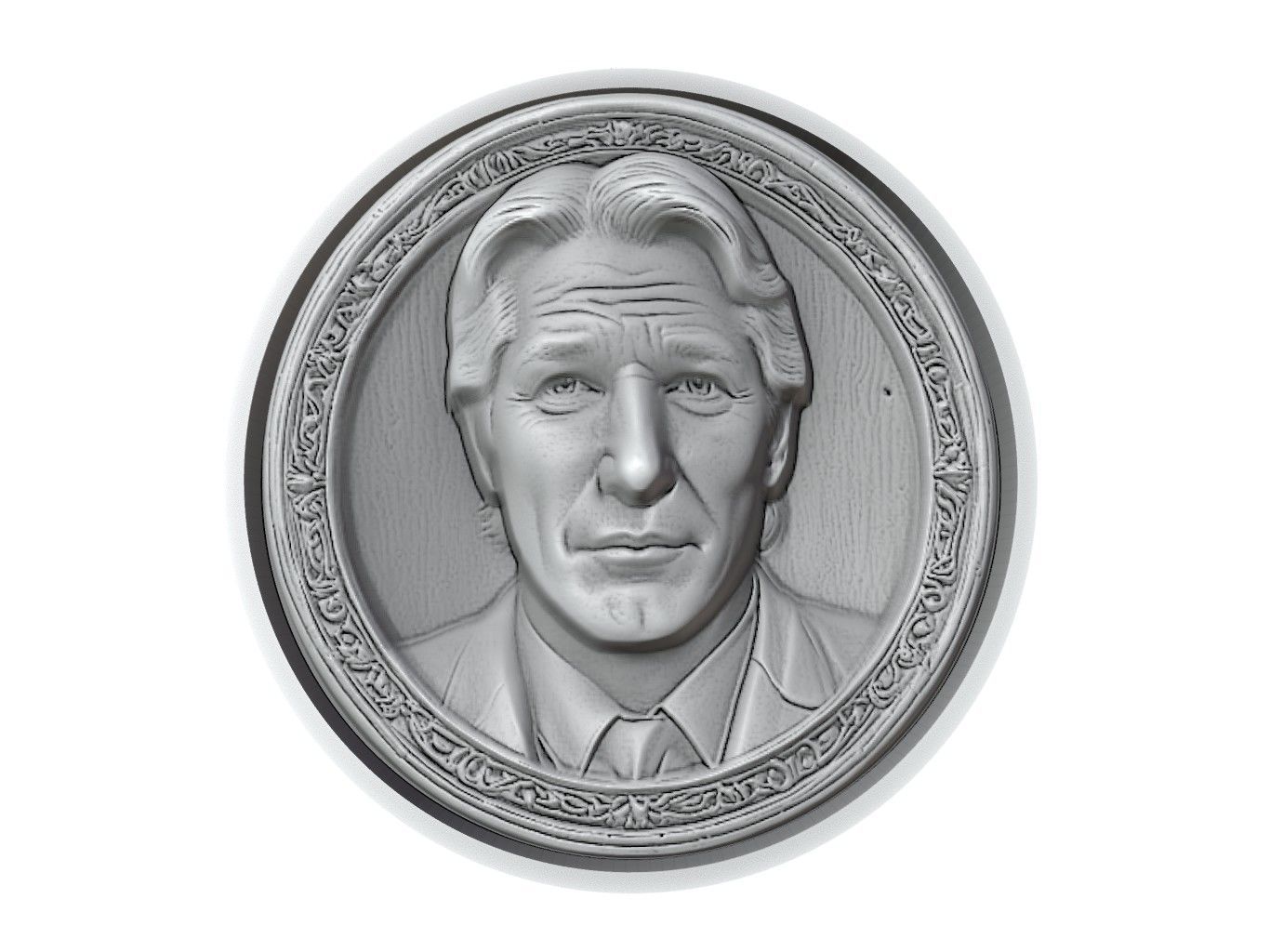 Richard Gere Medallion 3D print model_2