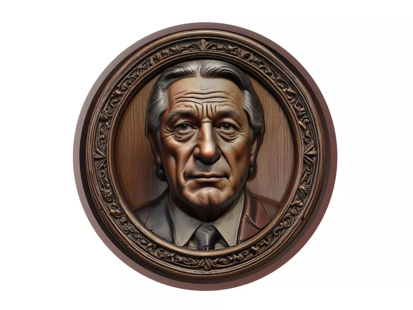 Robert De Niro Medallion 3D print model