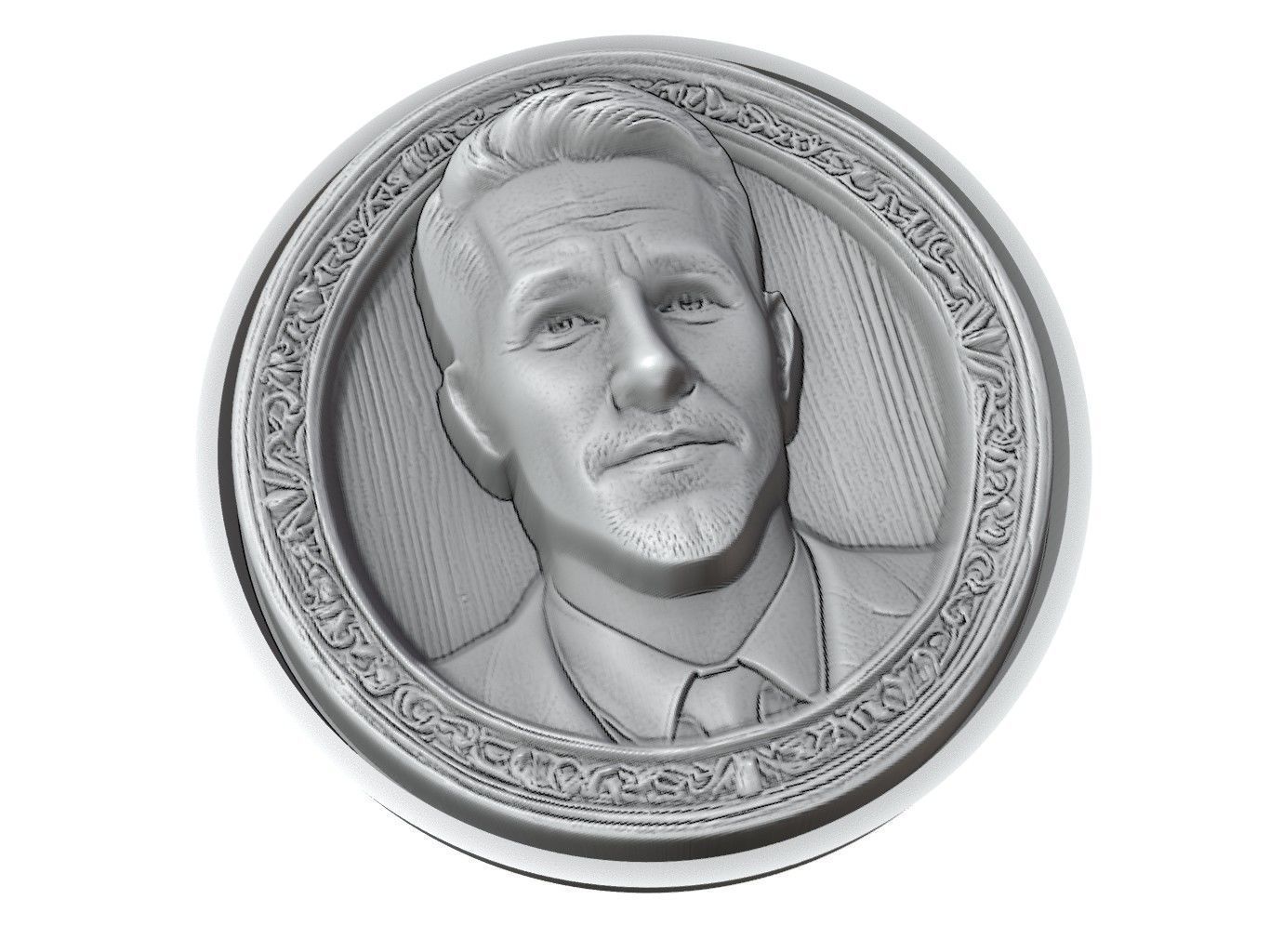 Ryan Reynolds Medallion 3D print model_3