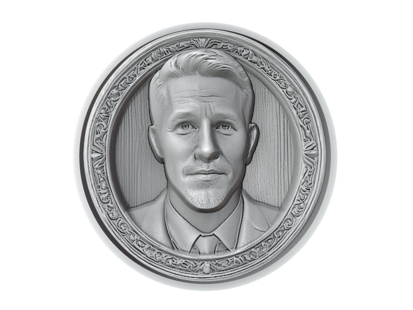 Ryan Reynolds Medallion 3D print model_2