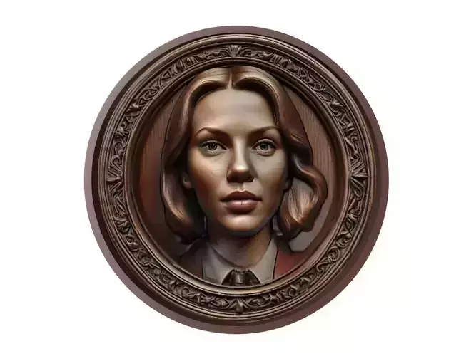 Scarlett Johansson Medallion
