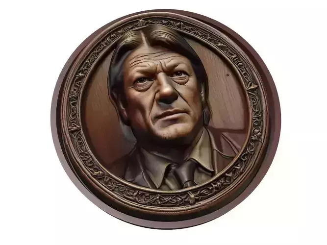 Sean Bean Medallion 3D print model