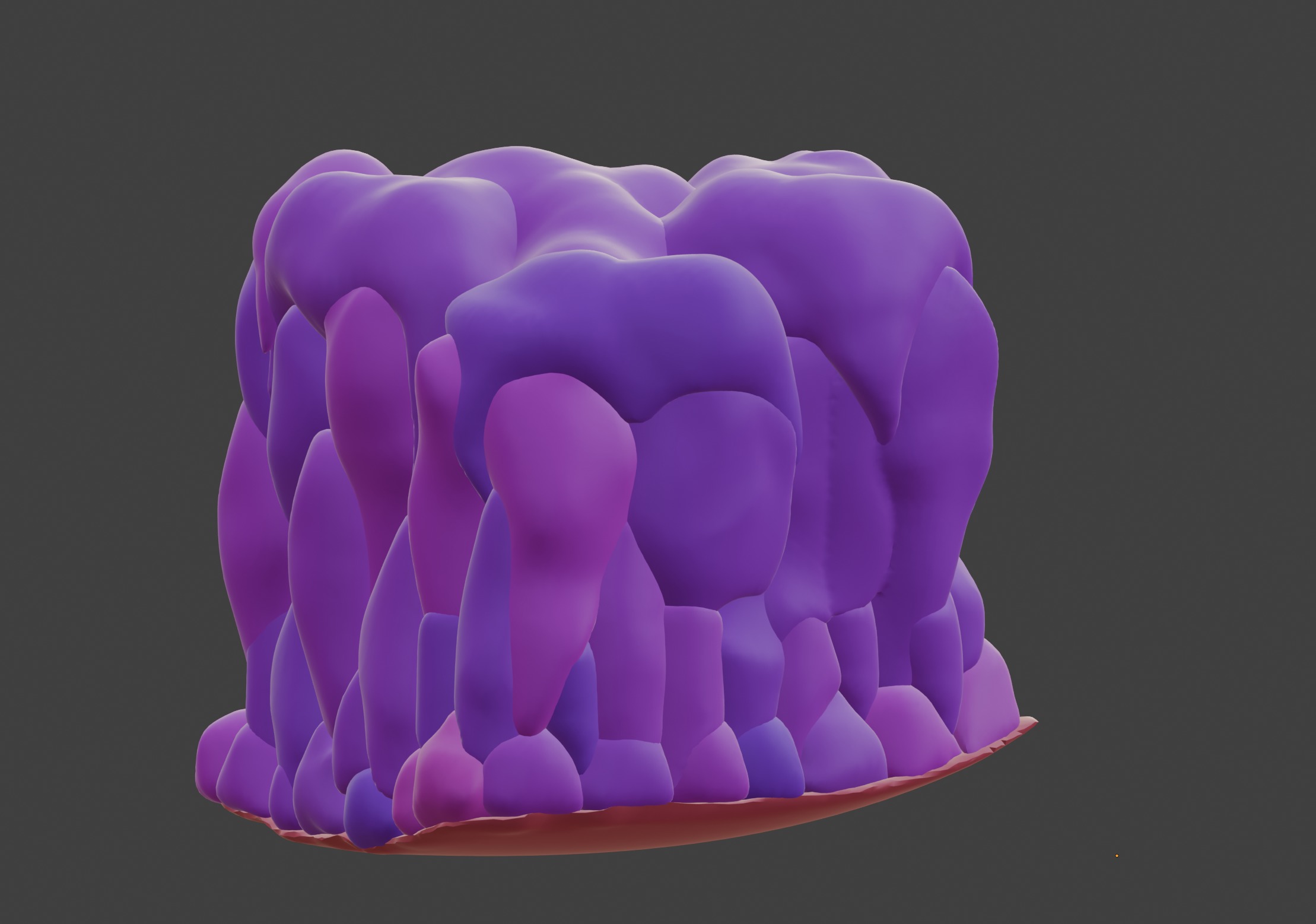 3D Model of the Epithelium of the Bladder 3D print model_3