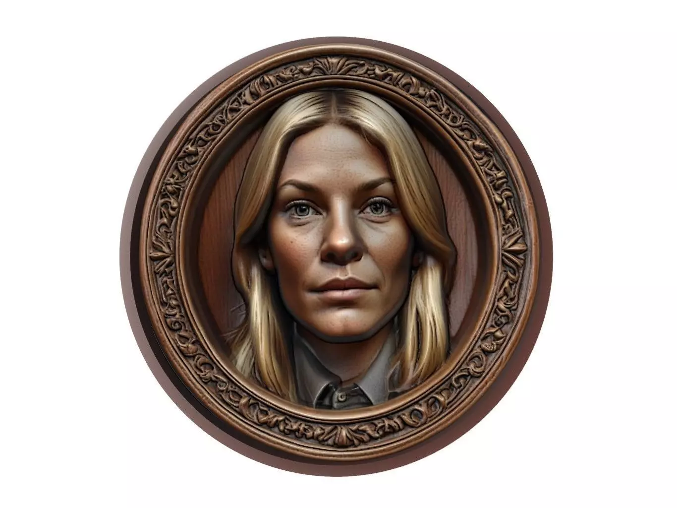 Sienna Miller Medallion 3D print model_0