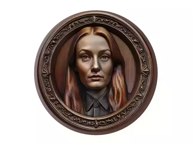 Sophie Turner Medallion