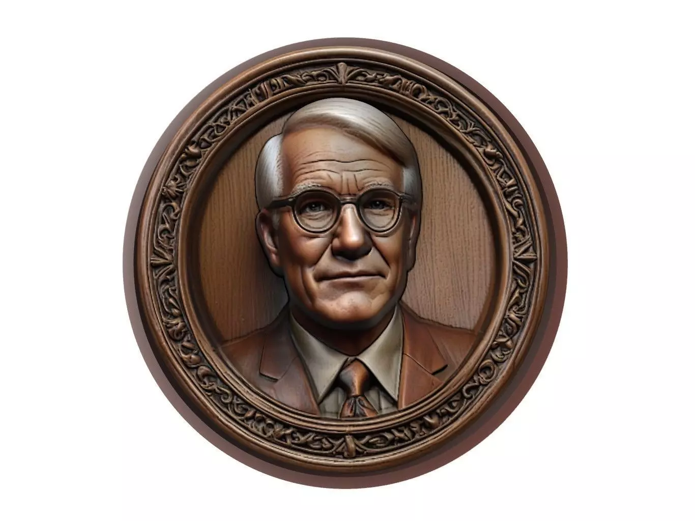 Steve Martin Medallion 3D print model_0